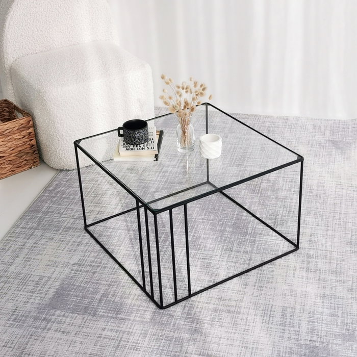 Hanah Home Mesa de Centro Outline - Negro Hanah Home Mesa de Centro Outline - Negro